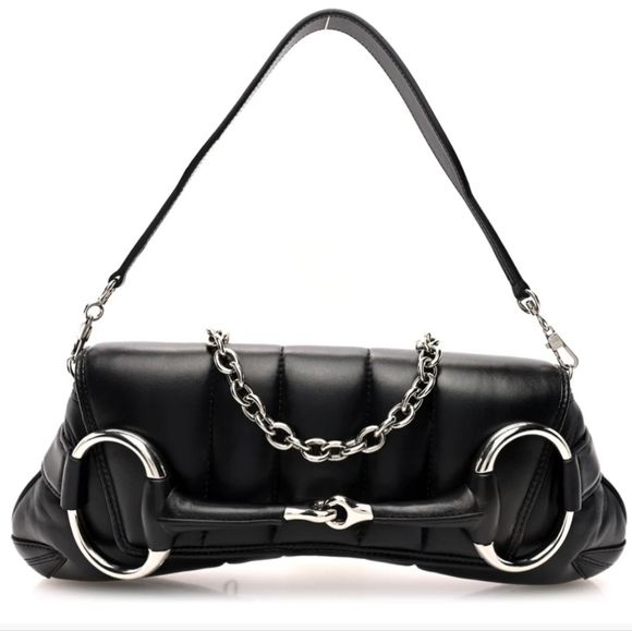 Gucci Handbags - GUCCI Horsebit Chain Bag